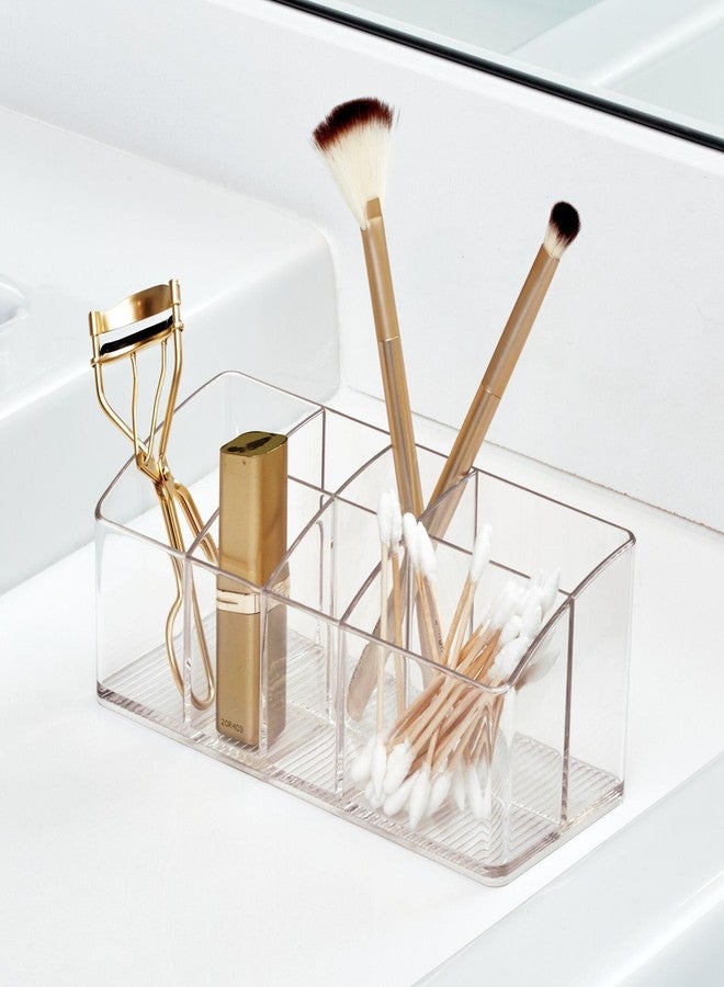 InterDesign iDesign Vanity Organizer for Bathroom Countertop - Storage for Makeup or First Aid Supplies - Clear - Image 5